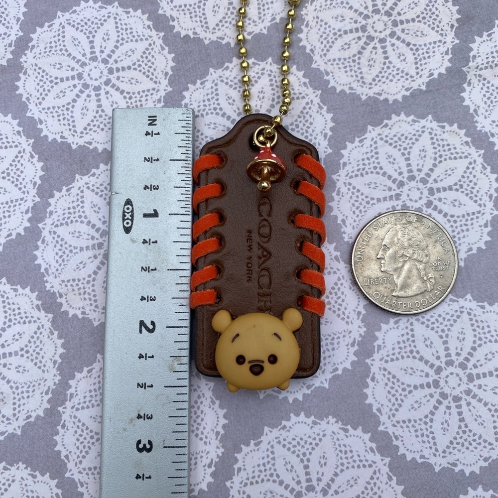 Coach Custom Disney Tsum Tsum Pooh Hang Tag - Picture 3 of 8